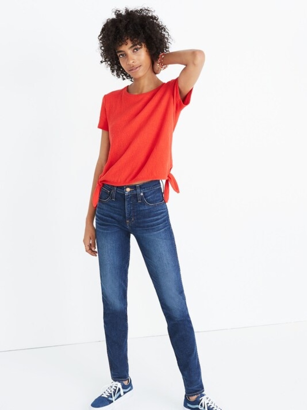 Madewell Texture & Thread Modern Side-Tie Top